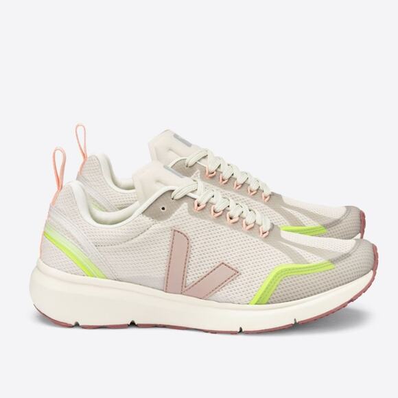 VEJA Condor Alveomesh Natural Babe Jaune Fluo Sneakers